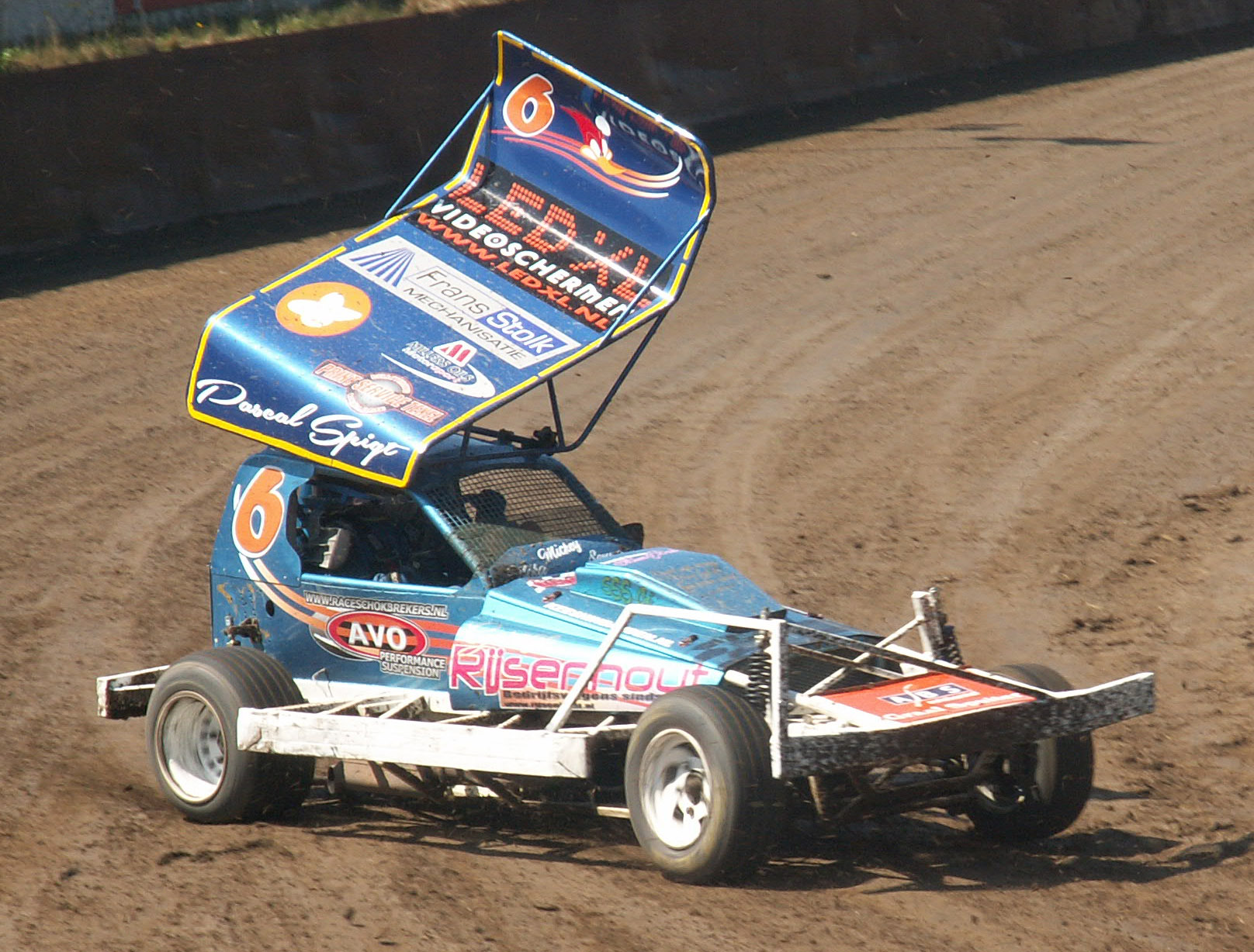 stockcar f1 en f2 schokbreker